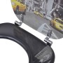 Asiento inodoro tapas 2 uds MDF Nueva York de vidaXL, Asientos de inodoros y bidés - Ref: Foro24-275915, Precio: 75,59 €, Des...