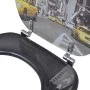 Toilettensitzbezüge 2 Stück MDF New York von vidaXL, Toiletten- und Bidetsitze - Ref: Foro24-275915, Preis: 81,31 €, Rabatt: %