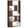 Librería de 5 niveles madera marrón roble 80,5x23,5x162,5 cm en Librerías y estanterías | Comprar online en Foru.es