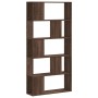 Librería de 5 niveles madera marrón roble 80,5x23,5x162,5 cm en Librerías y estanterías | Comprar online en Foru.es