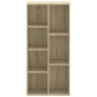 Estantería de madera de ingeniería roble Sonoma 50x25x105 cm en Librerías y estanterías | Comprar online en Foru.es
