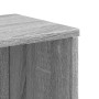 Estantería de madera de ingeniería gris Sonoma 50x25x105 cm en Librerías y estanterías | Comprar online en Foru.es