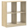 Estantería madera de ingeniería roble Sonoma 68,5x32x75 cm en Librerías y estanterías | Comprar online en Foru.es