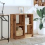 Estantería de madera ingeniería color envejecido 68,5x32x75 cm en Librerías y estanterías | Comprar online en Foru.es