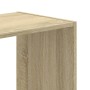 Estantería madera de ingeniería roble Sonoma 102x32x102 cm en Librerías y estanterías | Comprar online en Foru.es