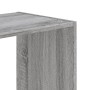 Estantería madera de ingeniería gris Sonoma 102x32x102 cm en Librerías y estanterías | Comprar online en Foru.es