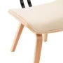 Sillas de comedor 6 uds madera curvada y cuero sintético crema de vidaXL, Sillas de comedor - Ref: Foro24-278721, Precio: 771...