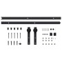 Kit de herrajes para puertas correderas SKIEN acero negro 200cm en Materiales de construcción | Comprar online en Foru.es