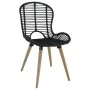 Sillas de comedor 6 unidades de ratán natural negro de vidaXL, Sillas de comedor - Ref: Foro24-275838, Precio: 513,43 €, Desc...