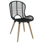 Sillas de comedor 6 unidades de ratán natural negro de vidaXL, Sillas de comedor - Ref: Foro24-275838, Precio: 497,00 €, Desc...