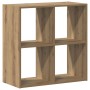 Estantería de madera ingeniería roble artisian 68,5x32x68,5 cm en Librerías y estanterías | Comprar online en Foru.es