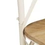 Sillas con respaldo cruzado 4 uds madera maciza de mango blanco de vidaXL, Sillas de comedor - Ref: Foro24-278771, Precio: 39...