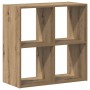 Estantería de madera ingeniería roble artisian 68,5x32x68,5 cm en Librerías y estanterías | Comprar online en Foru.es