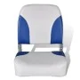 2x klappbare Rückenlehne Bootssitzkissen blau weiß 41x36x48cm von vidaXL, Teile für Segelboote - Ref: Foro24-279103, Preis: 1...