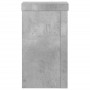 Soportes de plantas 2 uds madera gris hormigón 10x10x18 cm en Soportes para macetas | Comprar online en Foru.es