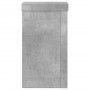 Soportes de plantas 2 uds madera gris hormigón 10x10x18 cm en Soportes para macetas | Comprar online en Foru.es