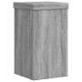 Soportes de plantas 2 uds madera gris Sonoma 10x10x18 cm en Soportes para macetas | Comprar online en Foru.es