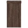 Soportes de plantas 2 uds madera marrón roble 10x10x18 cm en Soportes para macetas | Comprar online en Foru.es