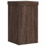 Soportes de plantas 2 uds madera marrón roble 10x10x18 cm en Soportes para macetas | Comprar online en Foru.es