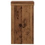 Soportes de plantas 2 uds madera roble envejecido 10x10x18 cm en Soportes para macetas | Comprar online en Foru.es