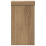 Soportes de plantas 2 uds madera roble artisian 10x10x18 cm en Soportes para macetas | Comprar online en Foru.es