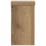 Soportes de plantas 2 uds madera roble artisian 10x10x18 cm en Soportes para macetas | Comprar online en Foru.es