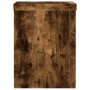 Soportes de plantas 2 uds madera roble ahumado 15x15x20 cm en Soportes para macetas | Comprar online en Foru.es