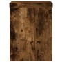 Soportes de plantas 2 uds madera roble ahumado 15x15x20 cm en Soportes para macetas | Comprar online en Foru.es