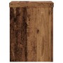 Soportes de plantas 2 uds madera roble envejecido 15x15x20 cm en Soportes para macetas | Comprar online en Foru.es