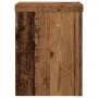 Soportes de plantas 2 uds madera roble envejecido 15x15x20 cm en Soportes para macetas | Comprar online en Foru.es