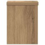 Soportes de plantas 2 uds madera roble artisian 15x15x20 cm en Soportes para macetas | Comprar online en Foru.es