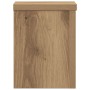 Soportes de plantas 2 uds madera roble artisian 15x15x20 cm en Soportes para macetas | Comprar online en Foru.es