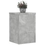 Soportes de plantas 2 uds madera gris hormigón 20x20x30 cm en Soportes para macetas | Comprar online en Foru.es