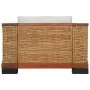 Juego de sofás con cojines 2 piezas de ratán natural marrón de vidaXL, Sofás - Ref: Foro24-278618, Precio: 880,57 €, Descuent...