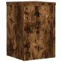 Soportes de plantas 2 uds madera roble ahumado 20x20x30 cm en Soportes para macetas | Comprar online en Foru.es