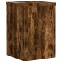Soportes de plantas 2 uds madera roble ahumado 20x20x30 cm en Soportes para macetas | Comprar online en Foru.es