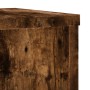Soportes de plantas 2 uds madera roble ahumado 20x20x30 cm en Soportes para macetas | Comprar online en Foru.es