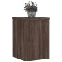 Soportes de plantas 2 uds madera marrón roble 20x20x30 cm en Soportes para macetas | Comprar online en Foru.es