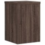 Soportes de plantas 2 uds madera marrón roble 20x20x30 cm en Soportes para macetas | Comprar online en Foru.es