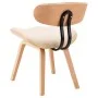 Sillas de comedor 4 uds madera curvada y cuero sintético crema de vidaXL, Sillas de comedor - Ref: Foro24-278720, Precio: 517...