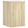 Soportes de plantas 2 uds madera roble Sonoma 25x25x35 cm en Soportes para macetas | Comprar online en Foru.es