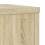 Soportes de plantas 2 uds madera roble Sonoma 25x25x35 cm en Soportes para macetas | Comprar online en Foru.es