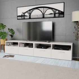 Mueble para TV de madera de ingeniería 2 unidades blanco de vidaXL, Muebles TV - Ref: Foro24-275110, Precio: 132,43 €, Descue...