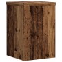Soportes de plantas 2 uds madera roble envejecido 25x25x35 cm en Soportes para macetas | Comprar online en Foru.es