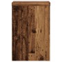 Soportes de plantas 2 uds madera roble envejecido 25x25x35 cm en Soportes para macetas | Comprar online en Foru.es