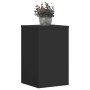 Soportes de plantas 2 uds madera ingeniería negro 30x30x50 cm en Soportes para macetas | Comprar online en Foru.es