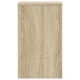 Soportes de plantas 2 uds madera roble Sonoma 30x30x50 cm en Soportes para macetas | Comprar online en Foru.es