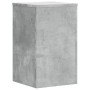 Soportes de plantas 2 uds madera gris hormigón 30x30x50 cm en Soportes para macetas | Comprar online en Foru.es