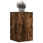 Soportes de plantas 2 uds madera roble ahumado 30x30x50 cm en Soportes para macetas | Comprar online en Foru.es