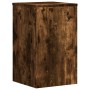 Soportes de plantas 2 uds madera roble ahumado 30x30x50 cm en Soportes para macetas | Comprar online en Foru.es